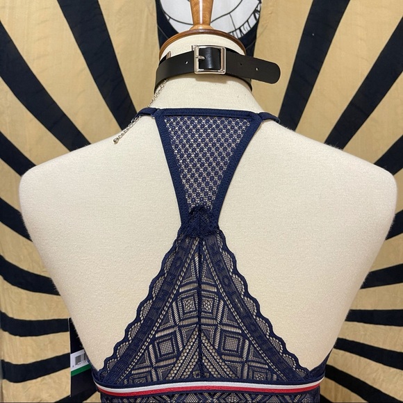 🌈 SOLD Stunning Mesh halter bra top - Picture 7 of 11